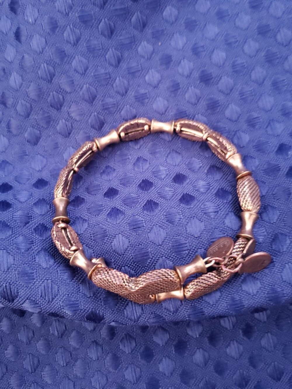 Alex & Ani Beaded Gold Wrap Flexible Vintage Sixty Six ☮️💟☮️ 309